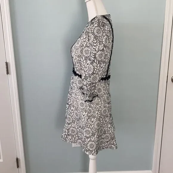 NWT Anthropologie Monique Lhuillier Lace Dress 6P - Picture 10 of 16